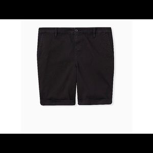 Black board shorts